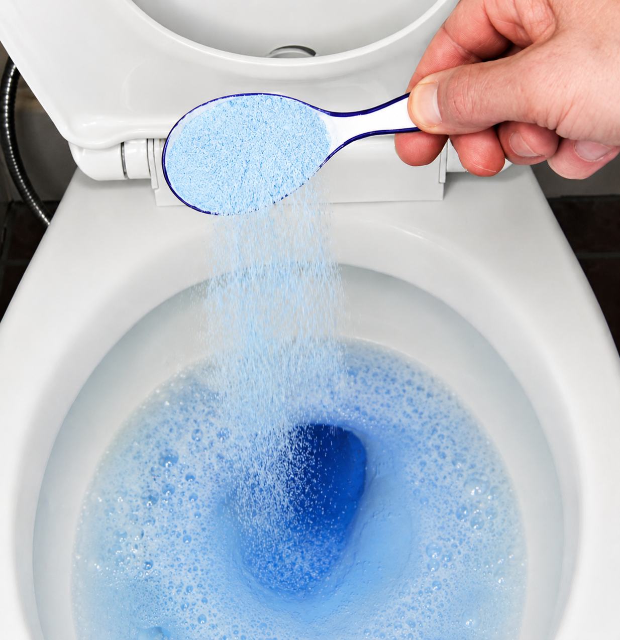 Fizzclean, Foaming Toilet Cleaner Powder, No Scrub Bathroom Cleaner, Toilet Bowl Stain Remover, Hard Water Limescale Cleaner, Bathroom Gift