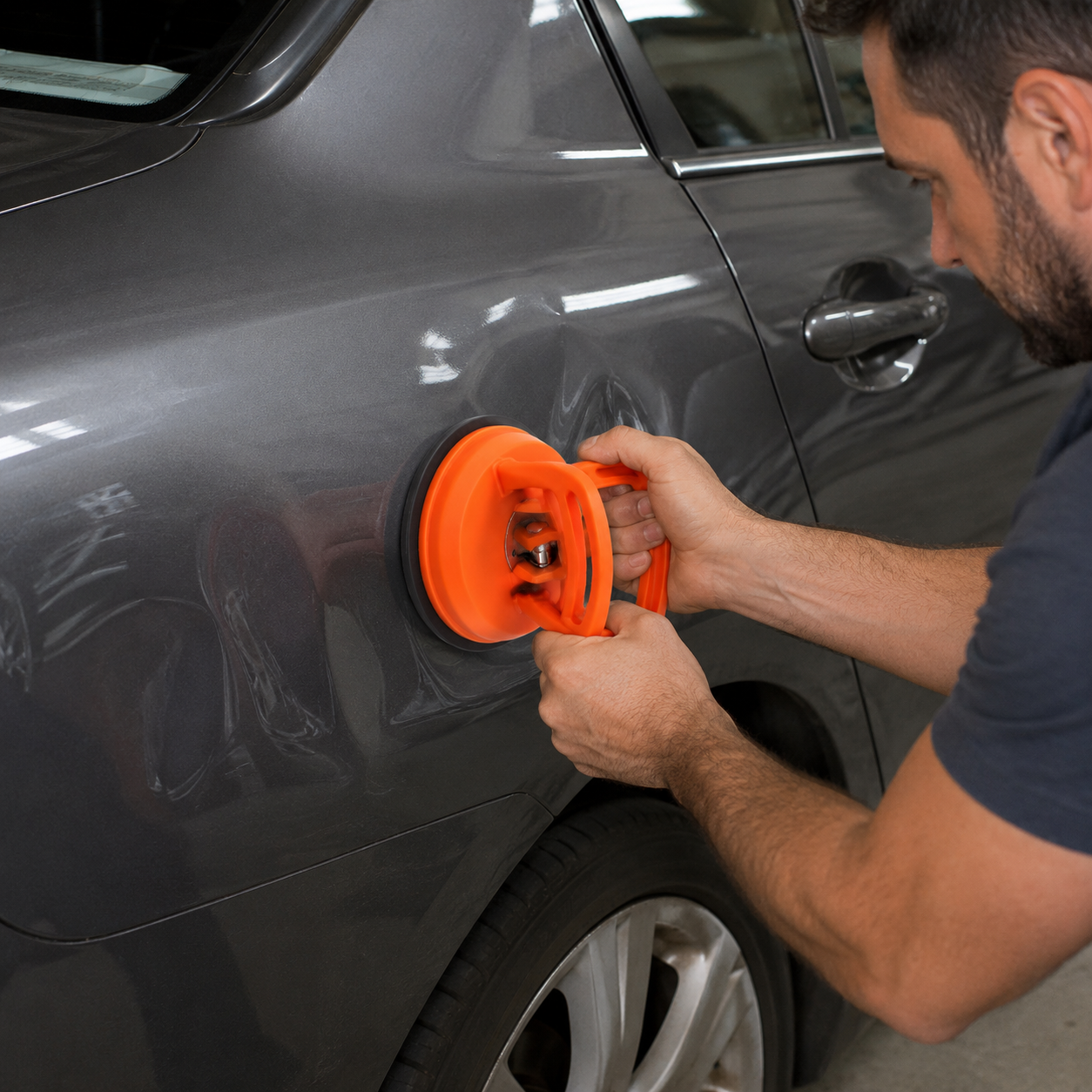 Cumuul Car dent Puller, Car Dent Puller Tool, Suction Cup Dent Remover, Auto Body Repair Kit, Paintless Dent Lifter, Gift for Car Lovers
