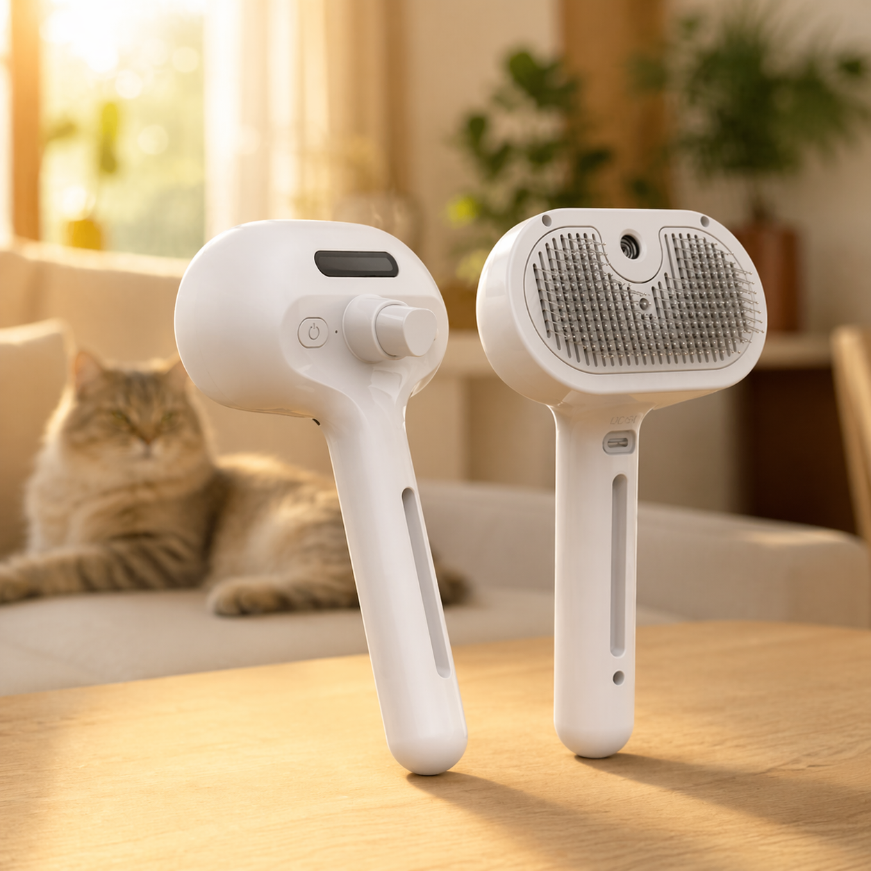 Fur Sweep, Fur Sweep Steam Brush For dogs