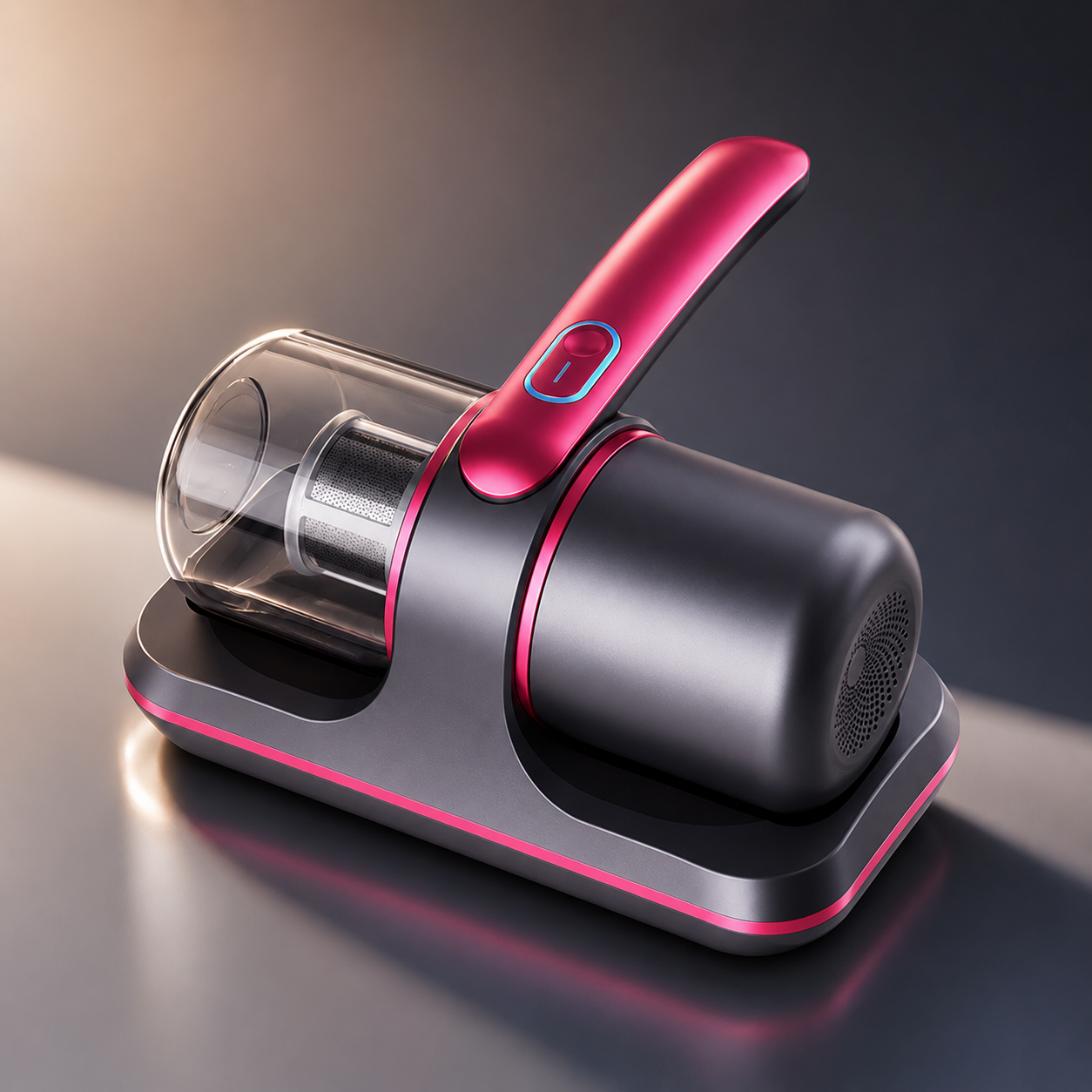 VacTonic Cordless Mattress & Fabric Vacuum 8,000 VPM Vibration + 12,000 Pa Suction,Washable HEPA-Type Filter,USB-C Rechargeable