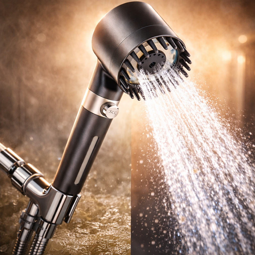 Iondrops High-Pressure Filtered Shower Head