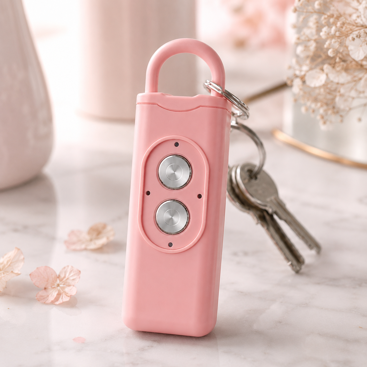 Halorisen Personal alarm, Safety Alarm Keychain, 130dB Halorisen Personal Alarm, Emergency Alarm for Women, Loud Siren Alert, Self Defense Gift for Her, College Student Gift