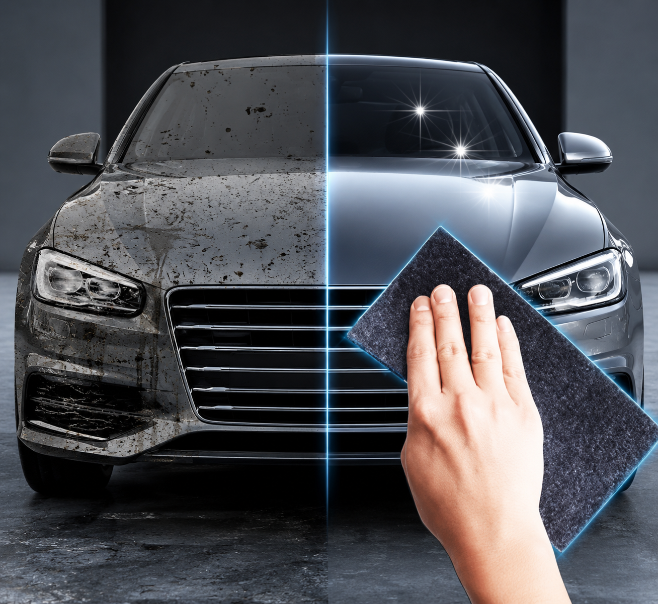 Nano Wipes to remove Car Scratches, Microfiber Polishing Cloth, Auto Paint Care Kit, Surface Cleaning Cloth, Gift for Car Lovers