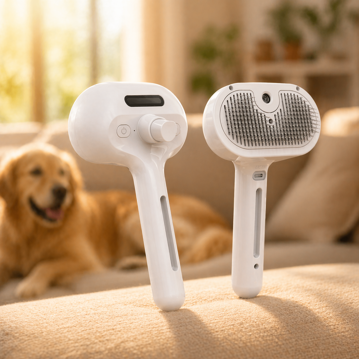 Fur Sweep, Fur Sweep Steam Brush For dogs