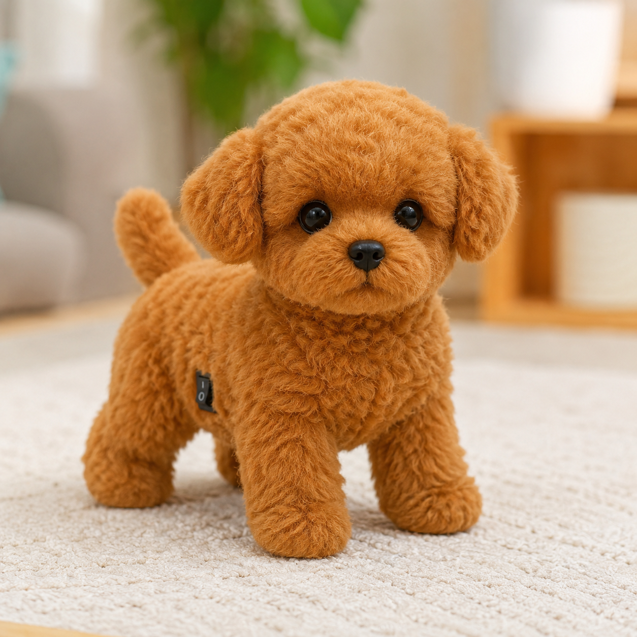 Waggy Robotic Puppy, Walking Barking Dog, Interactive Electronic Pet, Desk Companion Gift, Funny Gift for Dog Lovers