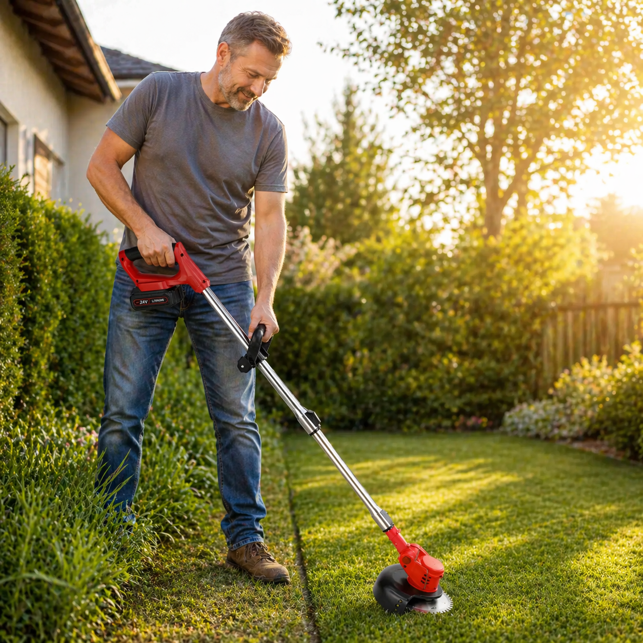Wood Ranger Weed & Lawn Trimmer