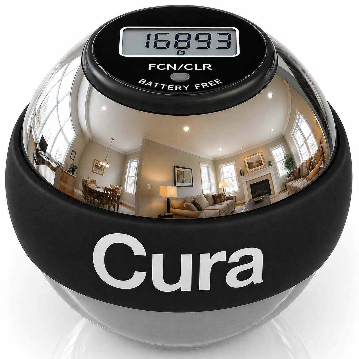 CuraBall Hand Exerciser for Seniors With Counter