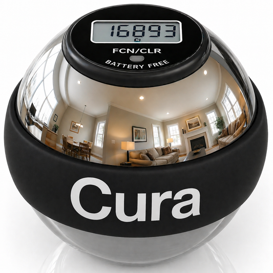 CuraBall Hand Exerciser for Seniors With Counter
