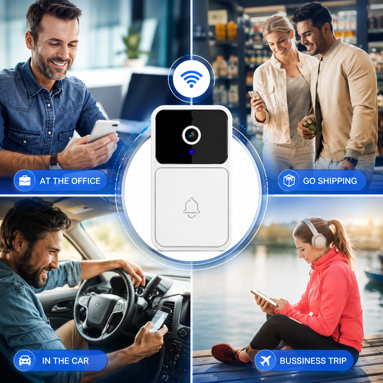 Bellguard Smart Wireless Video Doorbell Camera