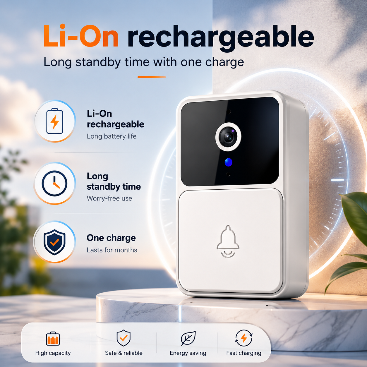 Bellguard Smart Wireless Video Doorbell Camera