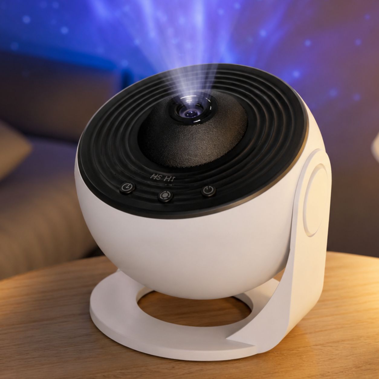 Lumi Galaxy Projector Night Light, LED Star Nebula Bedroom Lamp,  Aesthetic Room Decor, Gaming Room Lighting, Gift for Kids Teens Adults