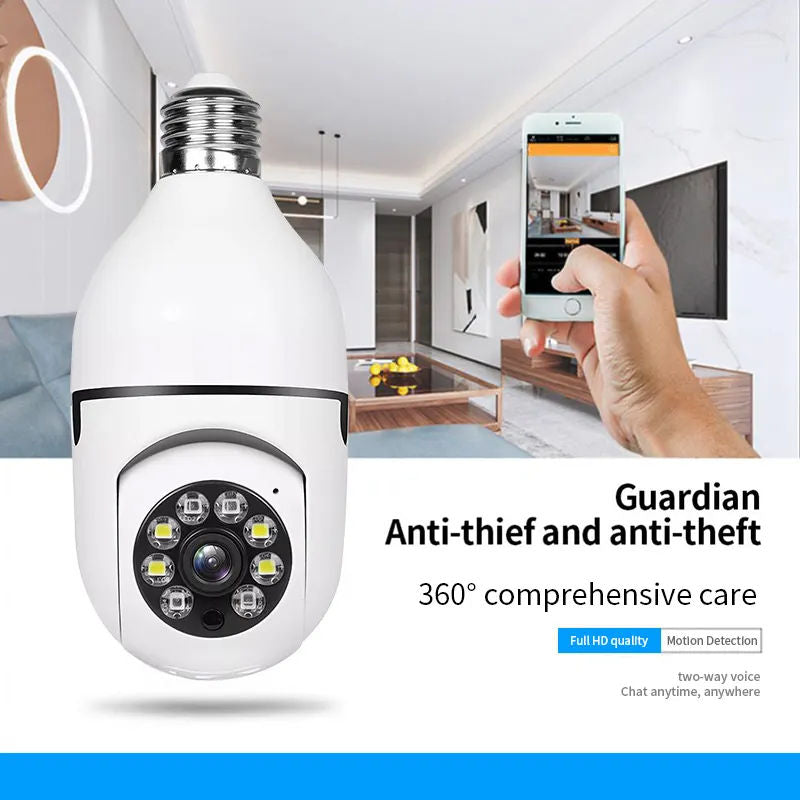 Light Socket Security lamp camera